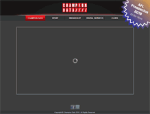 Tablet Screenshot of championdata.com